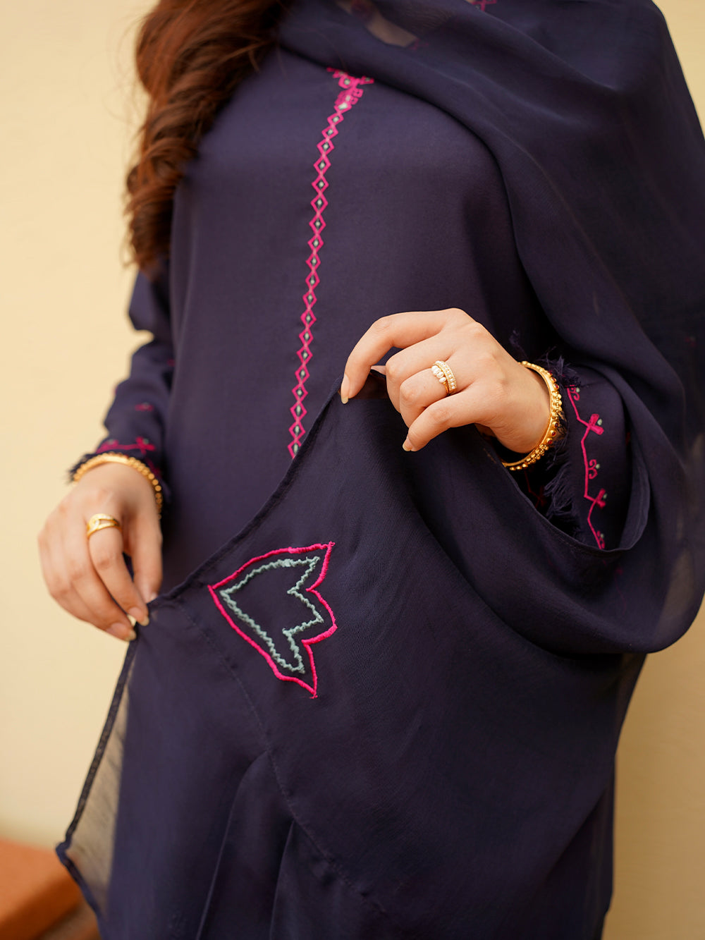 Mehrnaz- Deep Navy