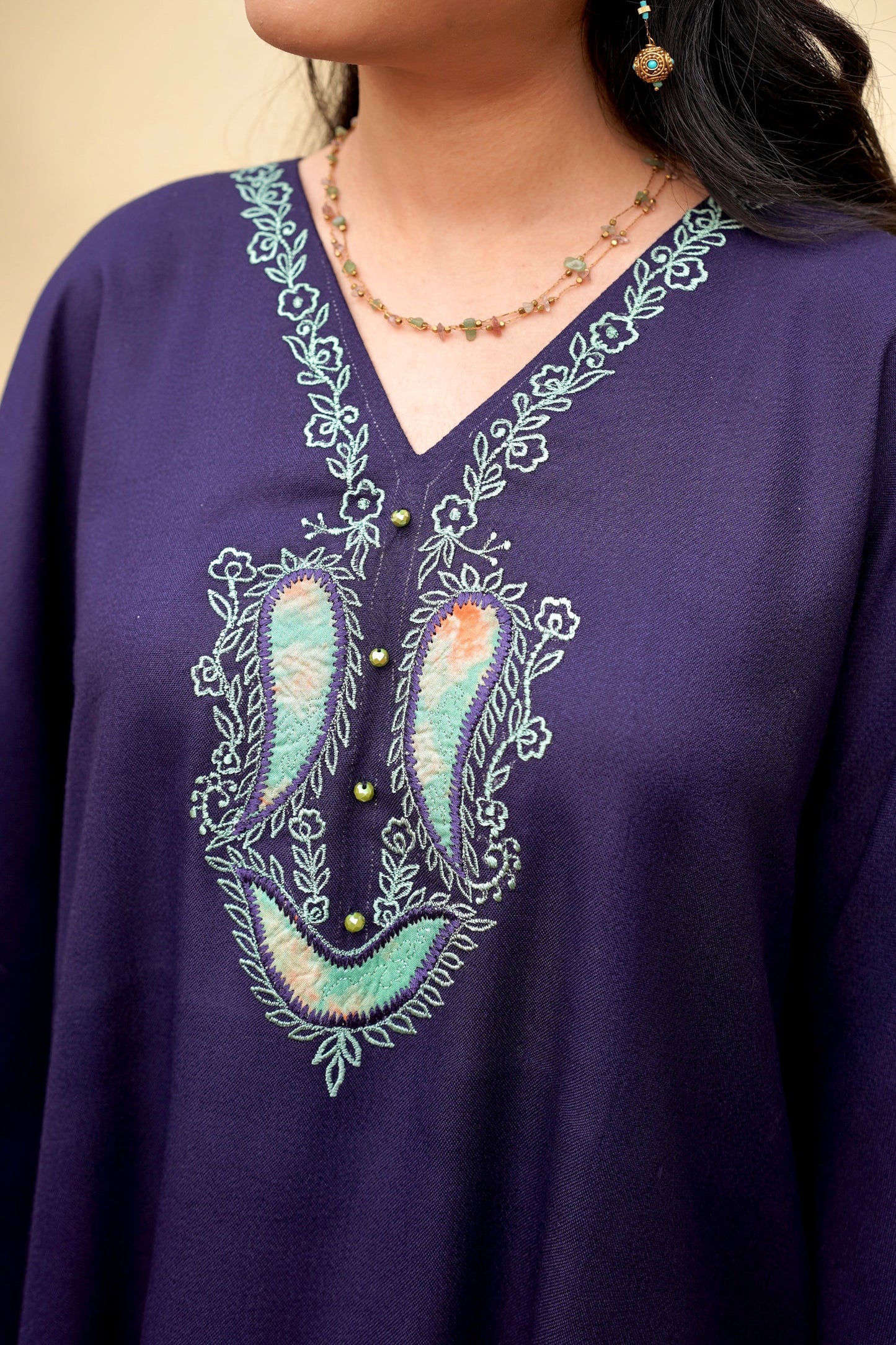 Zainab - Navy Kaftaan