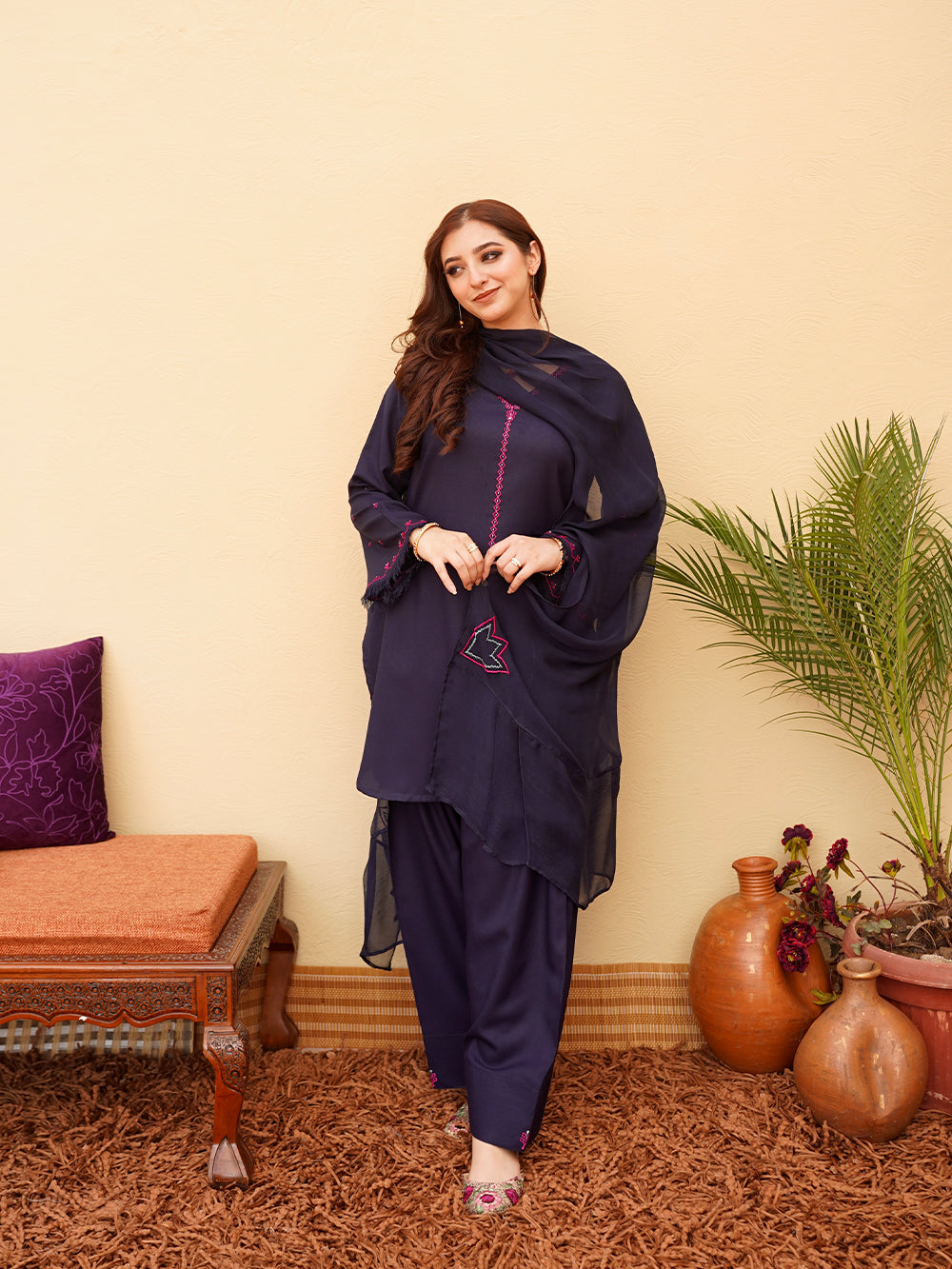 Mehrnaz- Deep Navy