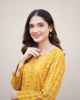 Cemile- Mustard Chunri