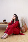 Aangan- Crimson